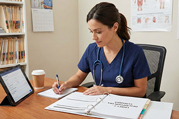 Comment décrire une situation de soin clinique dans votre livret 2 ?