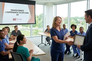 VAE - remise d'un diplôme Aide Soignant