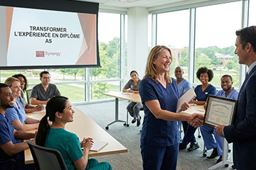 VAE - remise d'un diplôme Aide Soignant